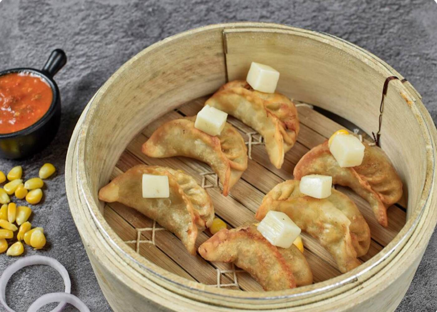 cheese & corn fried cheese & corn fried